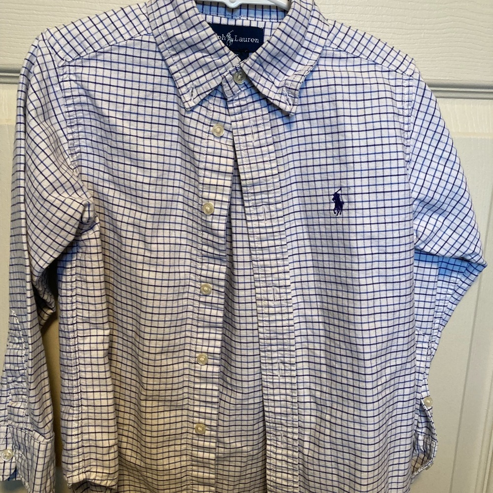 Boys 4T Ralph Lauren Polo Button Down Shirt